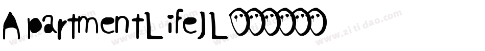Apartment Life JL字体转换
